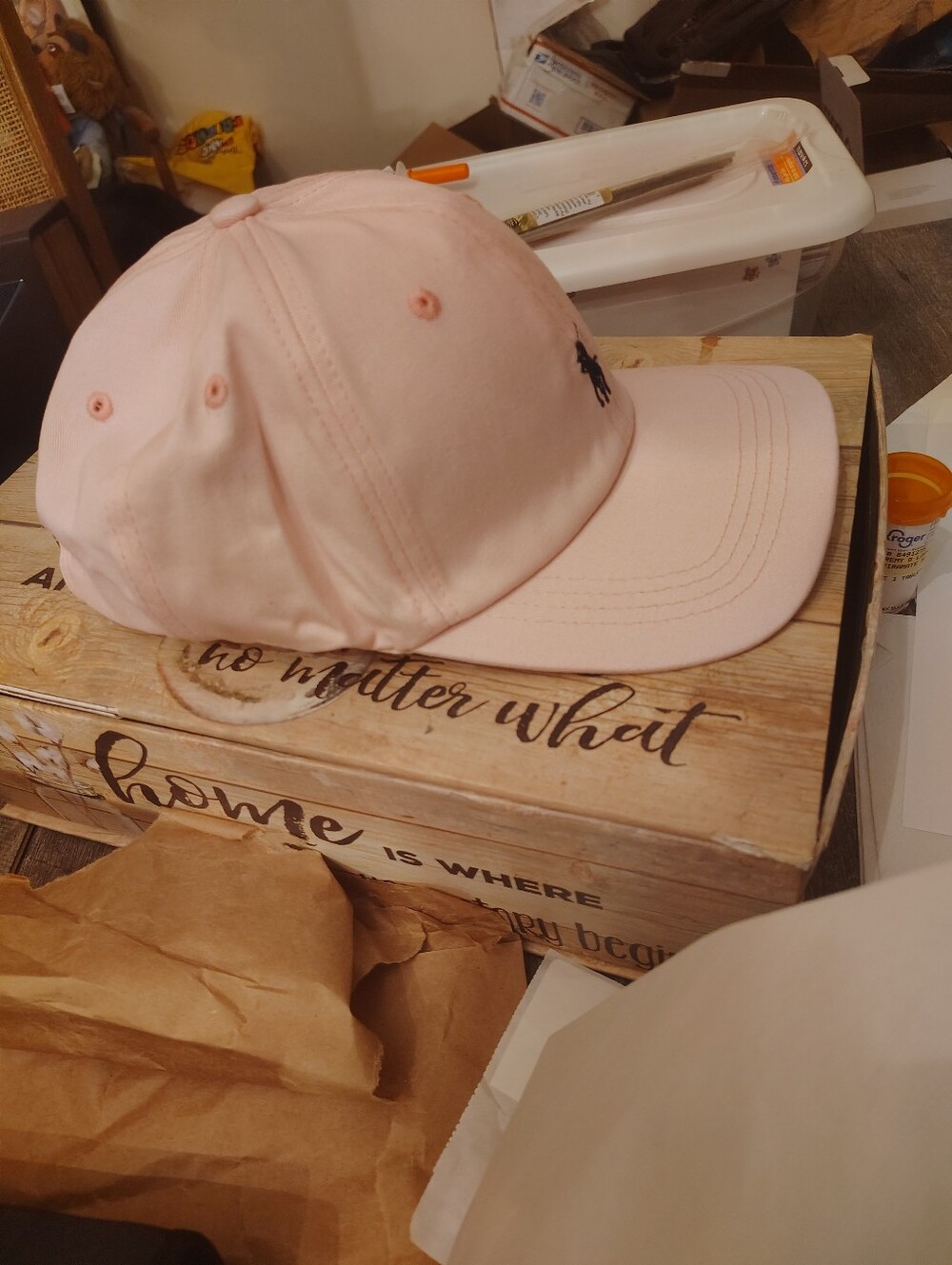 Polo by Ralph Lauren Pink Cap With Iconic Logo - Picture 6 of 8